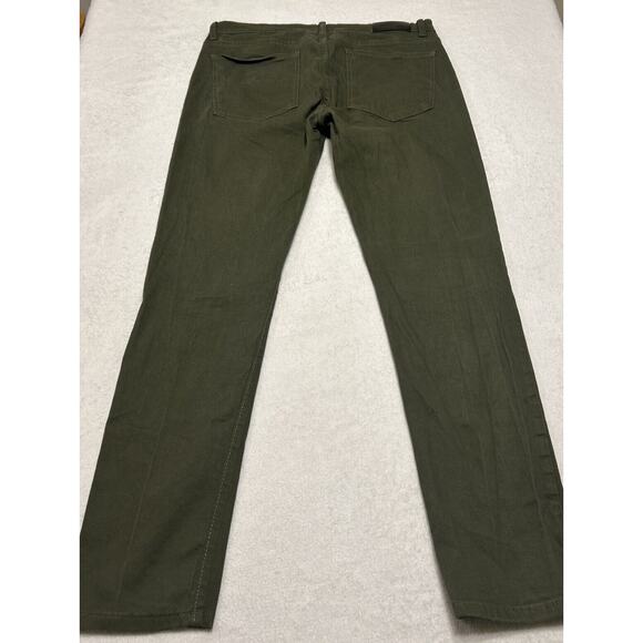 Reset Men’s Jeans Size 34x32 Green Slim Fit Stretch Mid Rise Straight Leg - Picture 7 of 9